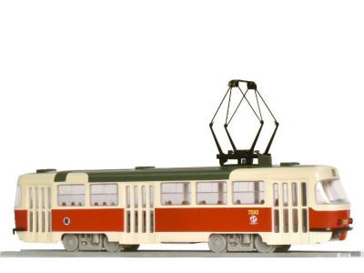 Model tramvaje ČKD Tatra T3SUCS "DP Praha"