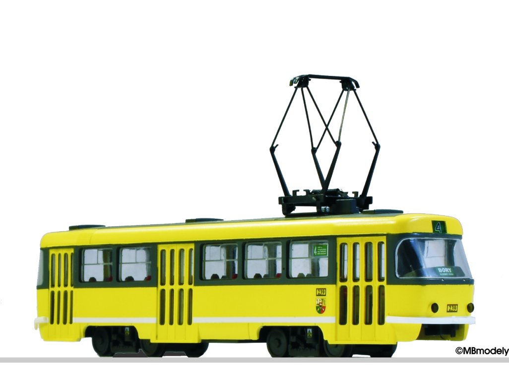 Model tramvaje ČKD Tatra T3SUCS "DP Plzeň"