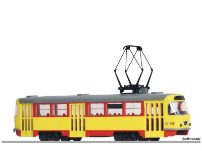 Model tramvaje ČKD Tatra T3SUCS "DP Most a Litvínov"
