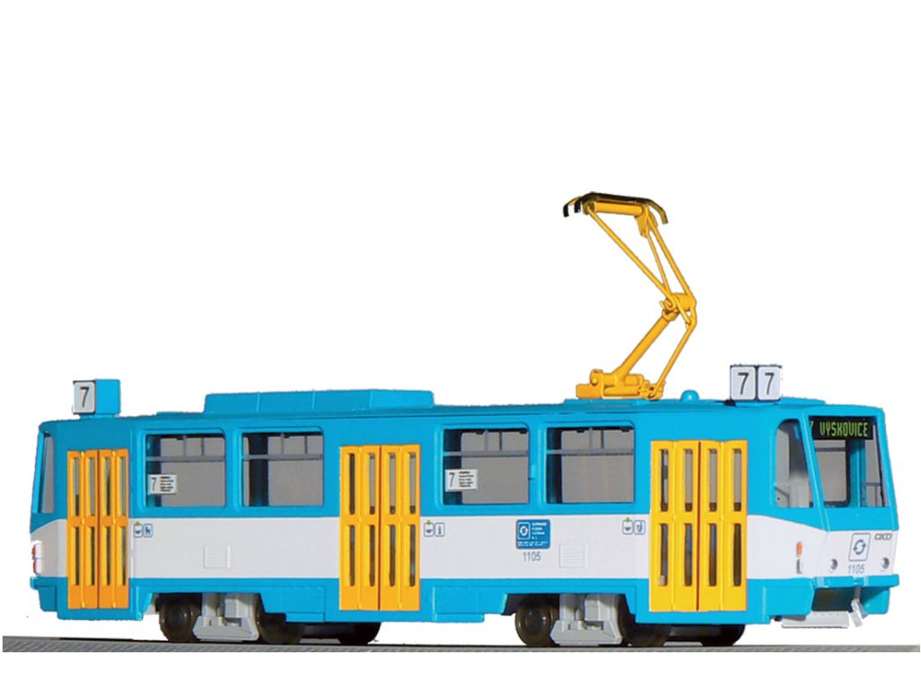 Model tramvaje ČKD Tatra T6A5