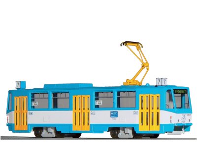 Model tramvaje ČKD Tatra T6A5