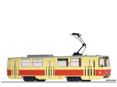 Model tramvaje ČKD Tatra T6A5