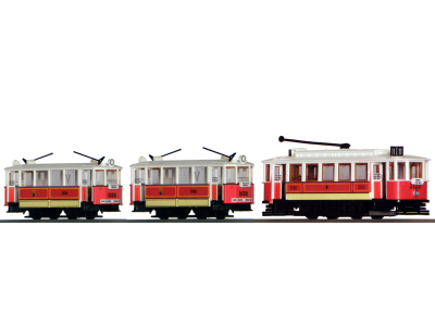 Historická souprava tramvají