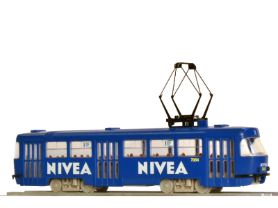 Model tramvaje ČKD Tatra T3SUCS "Nivea"