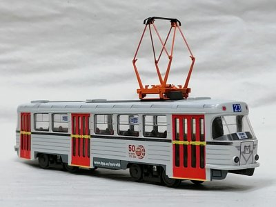 Model tramvaje ČKD Tatra T3SUCS "50 let pražského metra"