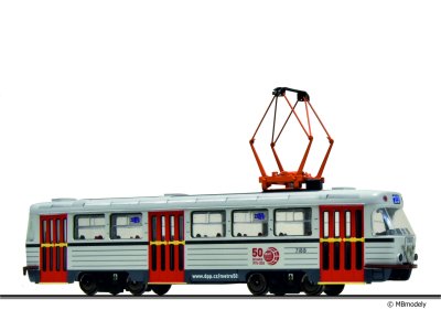 Model tramvaje ČKD Tatra T3SUCS "50 let pražského metra"