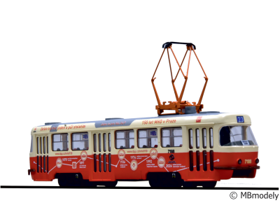 Model tramvaje T3SUCS "150 let pražské MHD"