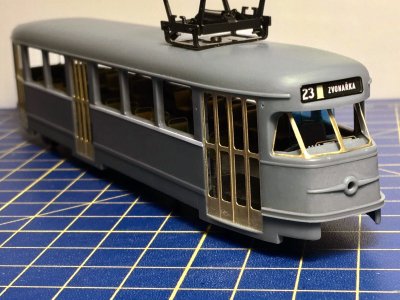 Stavebnice tramvaje T2 - 3D tisk